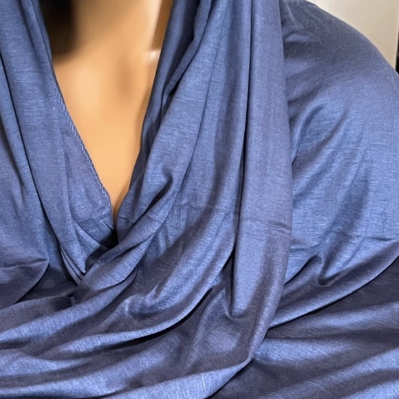 Jersey Hijab Medium Blue or pick your color - Picture 4 of 6